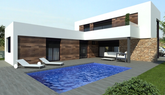 detached villa - New build - San Fulgencio - Urbanización La Marina